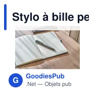 Stylo à bille personnalisable en laiton écologique avec logo - Hadi - Miniature 6