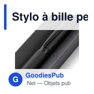 Stylo à bille personnalisable en laiton écologique avec logo - Hadi - Miniature 9