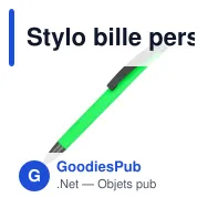 Stylo bille personnalisable soft touch clip métal avec logo - Vegas - Miniature 10