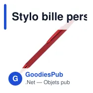 Stylo bille personnalisable en aluminium avec logo - Venice Deluxe - Miniature 2