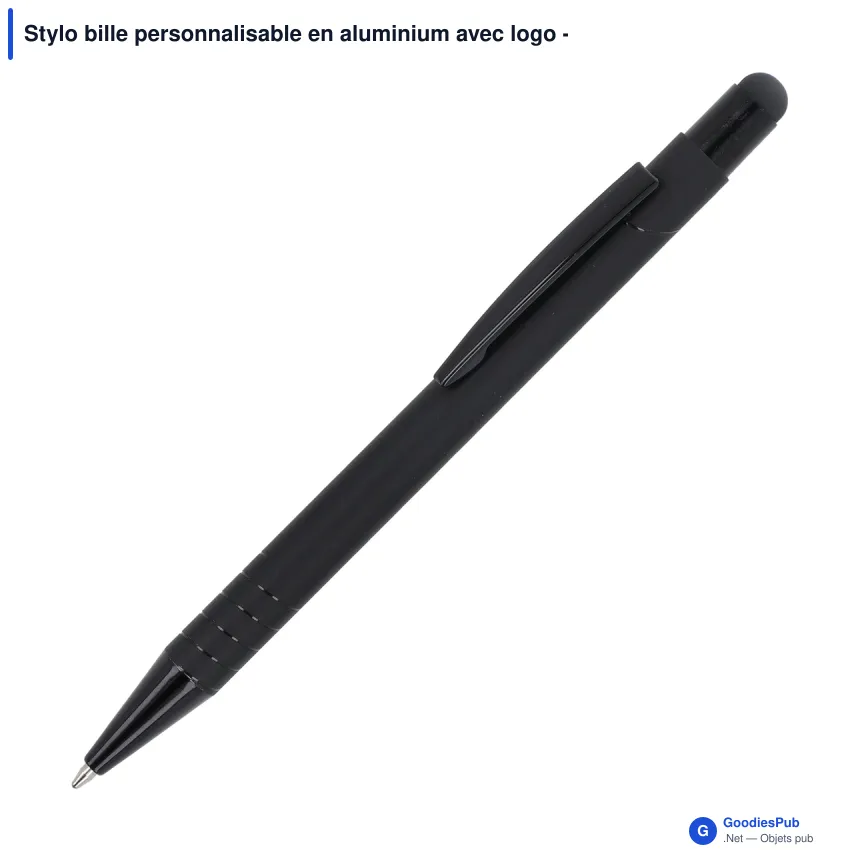 Stylo bille personnalisable en aluminium avec logo - Venice Deluxe - Image 5