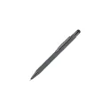 Variante Gris - Stylo bille personnalisable en aluminium avec logo - Venice Deluxe
