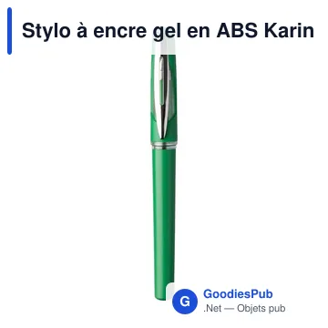 Stylo à encre gel en ABS Karin