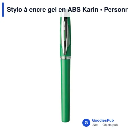 Stylo à encre gel en ABS Karin