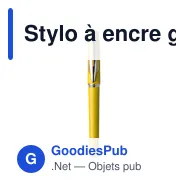 Stylo à encre gel en ABS Karin - Miniature 11