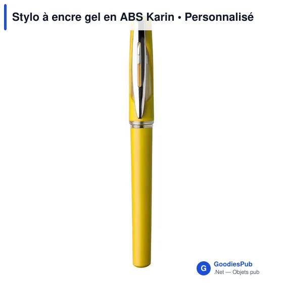 Stylo à encre gel en ABS Karin - Image 11
