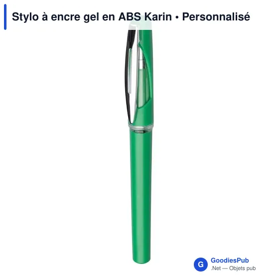 Stylo à encre gel en ABS Karin - Image 12