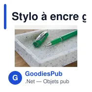Stylo à encre gel en ABS Karin - Miniature 9