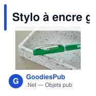 Stylo à encre gel en ABS Karin - Miniature 10