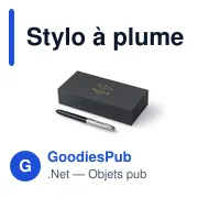 Stylo à plume personnalisable avec logo - Parker 51 en acier inoxydable - Miniature 3
