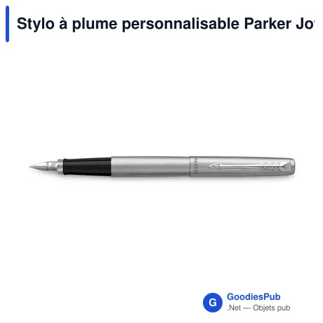 Stylo à plume personnalisable Parker Jotter Core avec logo