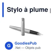 Stylo à plume personnalisable Parker Jotter Core avec logo - Miniature 11