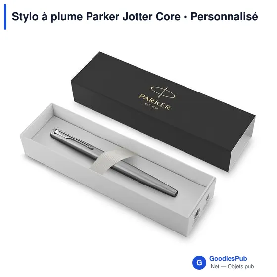 Stylo à plume personnalisable Parker Jotter Core avec logo - Image 12