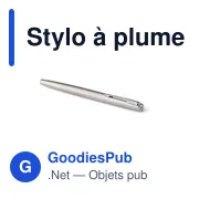 Stylo à plume personnalisable Parker Jotter Core avec logo - Miniature 3