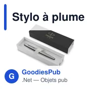 Stylo à plume personnalisable Parker Jotter Core avec logo - Miniature 6