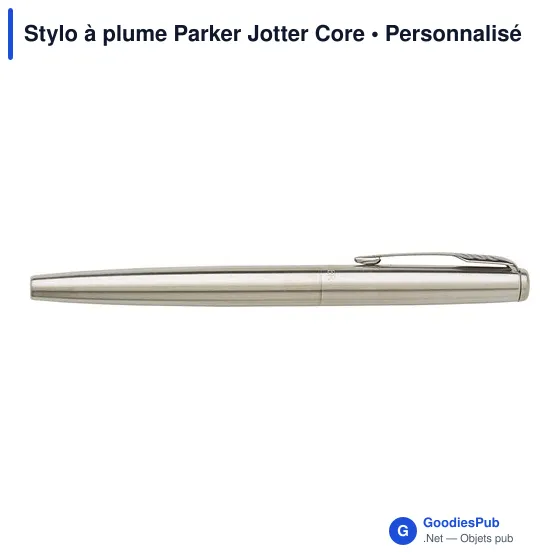 Stylo à plume personnalisable Parker Jotter Core avec logo - Image 7