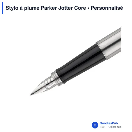 Stylo à plume personnalisable Parker Jotter Core avec logo - Image 10