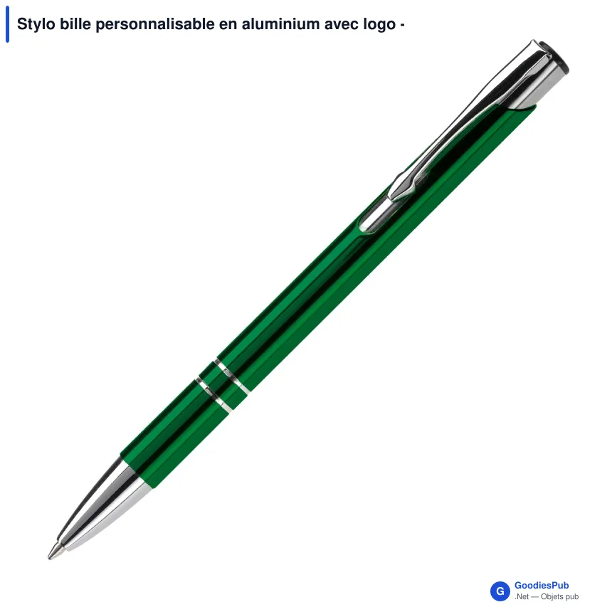 Stylo bille personnalisable en aluminium avec logo - Alicante Spécial - Image 8