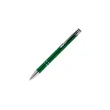 Variante Vert foncé - Stylo bille personnalisable en aluminium avec logo - Alicante Spécial