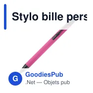 Stylo bille personnalisable en aluminium toucher doux - Alicante - Miniature 6