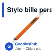Stylo bille personnalisable en aluminium toucher doux - Alicante - Miniature 10