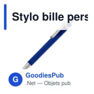 Stylo bille personnalisable en ABS givré avec clip métal - Antartica - Miniature 7