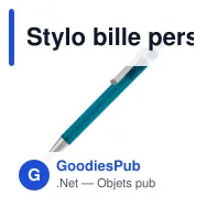 Stylo bille personnalisable en ABS givré avec clip métal - Antartica - Miniature 8