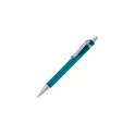 Variante Bleu ciel givré - Stylo bille personnalisable en ABS givré avec clip métal - Antartica