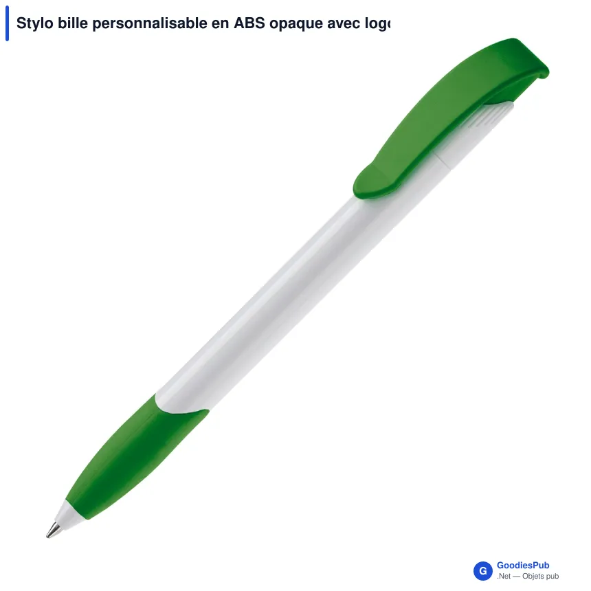 Stylo bille personnalisable en ABS opaque avec logo - Apollo - Image 7