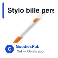 Stylo bille personnalisable en ABS opaque avec logo - Apollo - Miniature 9