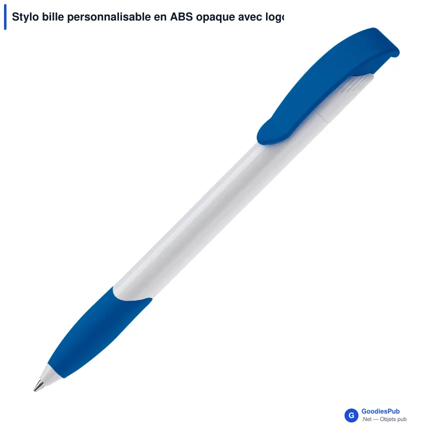 Stylo bille personnalisable en ABS opaque avec logo - Apollo - Image 10