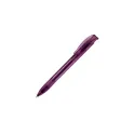 Variante Violet givré - Stylo bille personnalisable en ABS transparent givré avec logo - Apollo