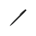 Variante Noir - Stylo bille personnalisable opaque en ABS avec logo - Avalon Opaque