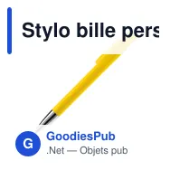 Stylo bille personnalisable opaque à pointe métal avec logo - Avalon Opaque - Miniature 4