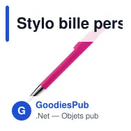 Stylo bille personnalisable opaque à pointe métal avec logo - Avalon Opaque - Miniature 5