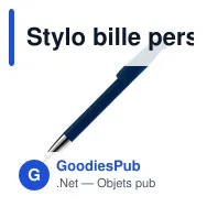 Stylo bille personnalisable opaque à pointe métal avec logo - Avalon Opaque - Miniature 6
