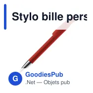 Stylo bille personnalisable opaque à pointe métal avec logo - Avalon Opaque - Miniature 7