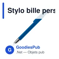 Stylo bille personnalisable opaque à pointe métal avec logo - Avalon Opaque - Miniature 9