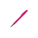 Variante Rose - Stylo bille personnalisable opaque à pointe métal avec logo - Avalon Opaque