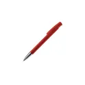 Variante Rouge - Stylo bille personnalisable opaque à pointe métal avec logo - Avalon Opaque