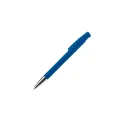 Variante Bleu roi - Stylo bille personnalisable opaque à pointe métal avec logo - Avalon Opaque