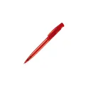 Variante Transparent Rouge - Stylo bille personnalisable transparent en ABS avec logo - Avalon Transparent