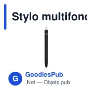 Stylo multifonction personnalisé avec puce NFC - Henriettaavec logo - Miniature 11