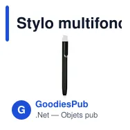 Stylo multifonction personnalisé avec puce NFC - Henriettaavec logo - Miniature 9