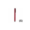 Variante rouge - Stylo multifonction personnalisé avec puce NFC - Henriettaavec logo