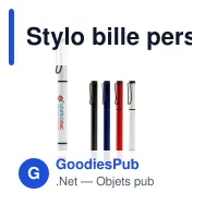 Stylo bille personnalisable 2 en 1 en métal avec surligneur et logo - Duo - Miniature 1