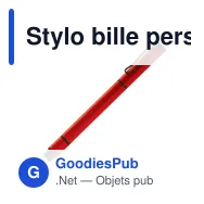 Stylo bille personnalisable 2 en 1 en métal avec surligneur et logo - Duo - Miniature 2