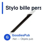 Stylo bille personnalisable 2 en 1 en métal avec surligneur et logo - Duo - Miniature 5