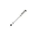 Variante Blanc - Stylo bille personnalisable 2 en 1 en métal avec surligneur et logo - Duo