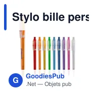 Stylo bille personnalisable en ABS givré avec logo - Stilolinea Baron 03 Ice - Miniature 1